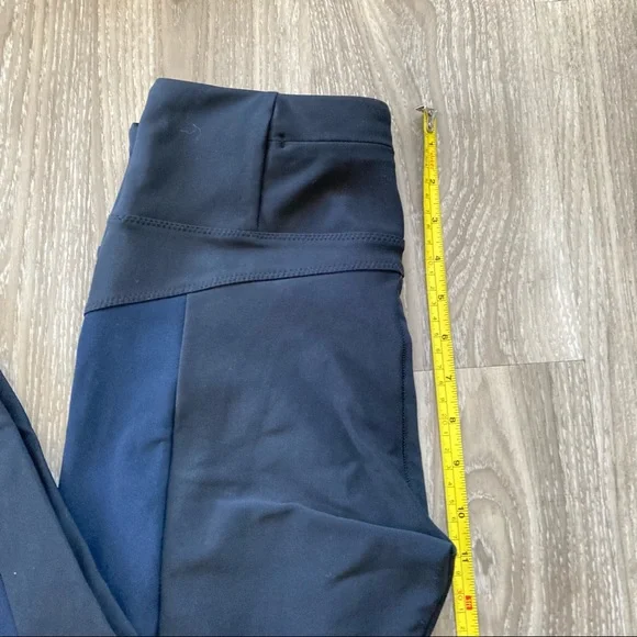 Athleta Stellar Tight Leggings. Black/Navy Work/Travel Pant. Sz XS - Picture 7 of 11
